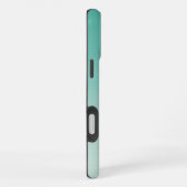 Coque iPhone 16 Plus dégradé de vert menthe (Côté droit)