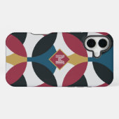Coque iPhone 16 Plus Demi-Lunes Modernes (Verso Horizontal)