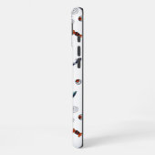 Coque iPhone 16 Plus Déplaisant Cute Halloween coque iphone blanc (Côté gauche)