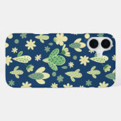 Coque iPhone 16 Plus Desert Cactus & Succulent Pattern (Verso Horizontal)