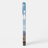 Coque iPhone 16 Plus Désert de Cyborg Dinosaur Imaginaire mignon (Côté gauche)