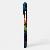 Coque iPhone 16 Plus Design d'espace artistique (Côté gauche)