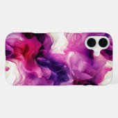 Coque iPhone 16 Plus Design rose Artsy (Verso Horizontal)