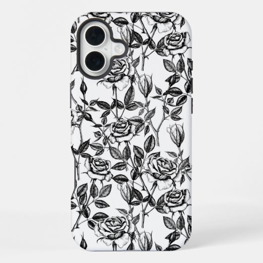 Coque iPhone 16 Plus dessin rose (Verso)