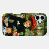 Coque iPhone 16 Plus Deux Soeurs en terrasse par Renoir (Verso Horizontal)