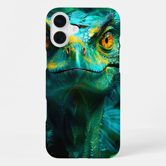 Coque iPhone 16 Plus Dinosaure (Verso)