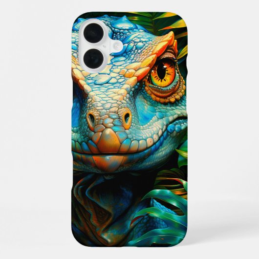Coque iPhone 16 Plus Dinosaure (Verso)