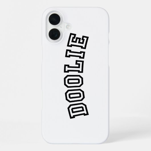 COQUE iPhone 16 PLUS DOOLIE (Verso)