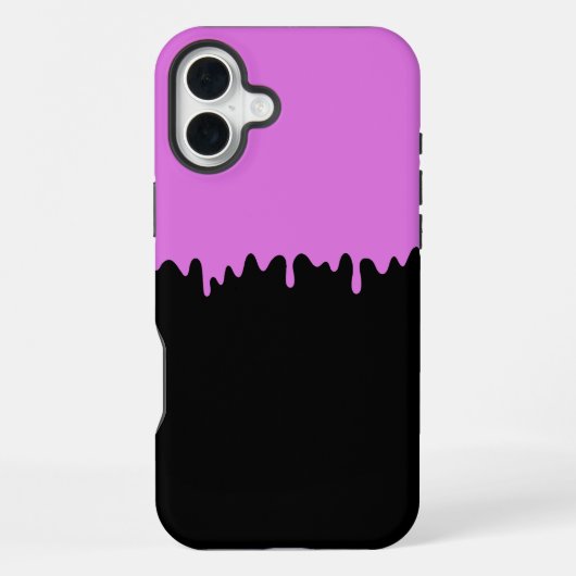 Coque iPhone 16 Plus Douce à goutte rose (Verso)