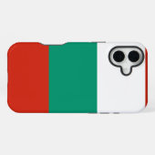 Coque iPhone 16 Plus Drapeau Bulgarie (Verso Horizontal)