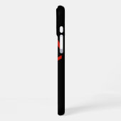 Coque iPhone 16 Plus Drapeau de fierté en caoutchouc de SlipperyJoe flè (Côté gauche)