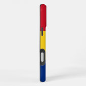 Coque iPhone 16 Plus Drapeau de la Roumanie (Côté droit)