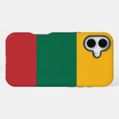 Coque iPhone 16 Plus Drapeau de Lituanie (Verso Horizontal)