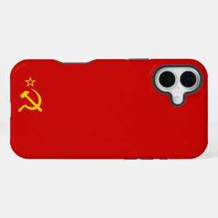 Coque iPhone 16 Plus Drapeau de l'URSS