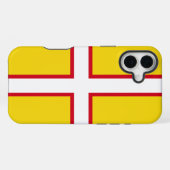 Coque iPhone 16 Plus Drapeau du Dorset (Verso Horizontal)