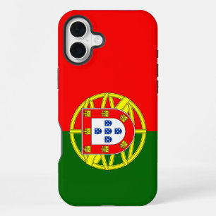 Coque iPhone 16 Plus Drapeau du Portugal