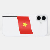 Coque iPhone 16 Plus Drapeau du Vietnam (Verso Horizontal)