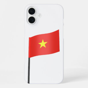 Coque iPhone 16 Plus Drapeau du Vietnam