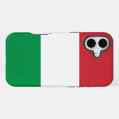 Coque iPhone 16 Plus Drapeau Italie (Verso Horizontal)