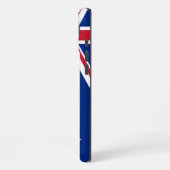 Coque iPhone 16 Plus Drapeau néo-zélandais (Côté gauche)