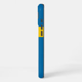 Coque iPhone 16 Plus Drapeau Suède (Côté gauche)