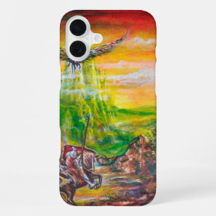 COQUE iPhone 16 PLUS DUEL MAGIQUE ENTRE BRADAMANT ET NÉCROMANCIEN