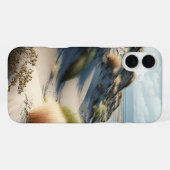 Coque iPhone 16 Plus Dunes Dorées (Verso Horizontal)