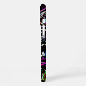 Coque iPhone 16 Plus Écran hypnotique Purple (Côté gauche)