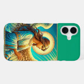 Coque iPhone 16 Plus Effet expressionniste de la belle ange de l'IA (Verso Horizontal)