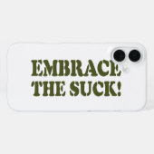 COQUE iPhone 16 PLUS EMBRASSEZ LE SUCK ! (Verso Horizontal)