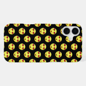 Coque iPhone 16 Plus emoji clin d'œil (Verso Horizontal)