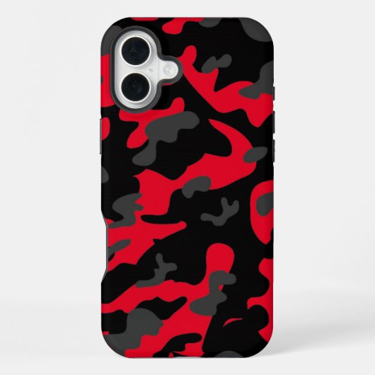 Coque iPhone 16 Plus Empreinte como militaire camouflage (Verso)