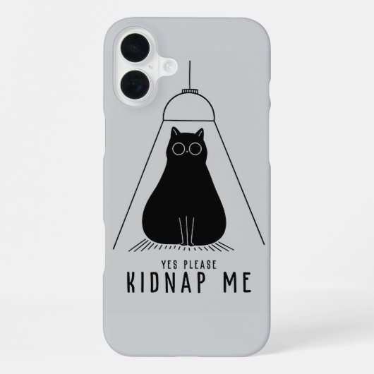 Coque iPhone 16 Plus Enlèvement de chaton (Verso)