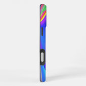 Coque iPhone 16 Plus Esprit de brise estivale, Abstrait 3D Rainbowart (Côté droit)