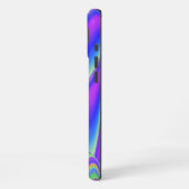 Coque iPhone 16 Plus Esprit de brise estivale, Abstrait 3D Rainbowart (Côté gauche)
