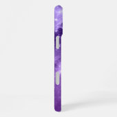 Coque iPhone 16 Plus Étoiles de magie violette (Côté droit)