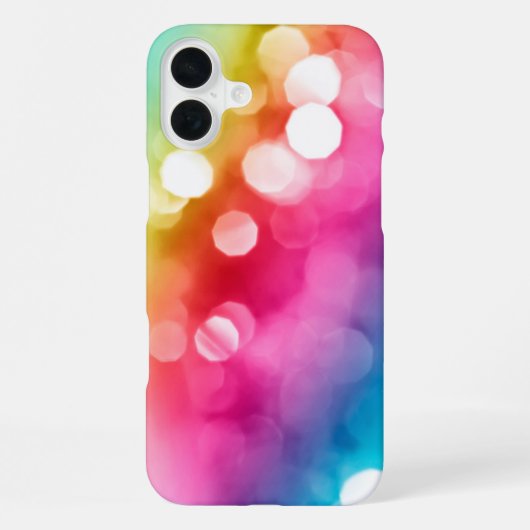 Coque iPhone 16 Plus Étui Abstract Glow pour iPhone 16 Plus (Verso)