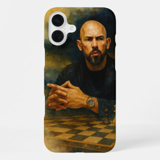 Coque iPhone 16 Plus Étui Andrew Tate iPhone 16 Plus ajustement mince