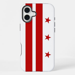 Coque iPhone 16 Plus Étui Apple iPhone 16 Plus, drapeau de Washington D