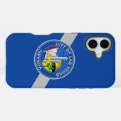 Coque iPhone 16 Plus Étui Case-Mate Apple iPhone 16 Plus drapeau de Las (Verso Horizontal)