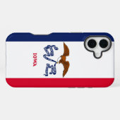 Coque iPhone 16 Plus Étui Case-Mate Apple iPhone 16 Plus drapeau de l'I (Verso Horizontal)