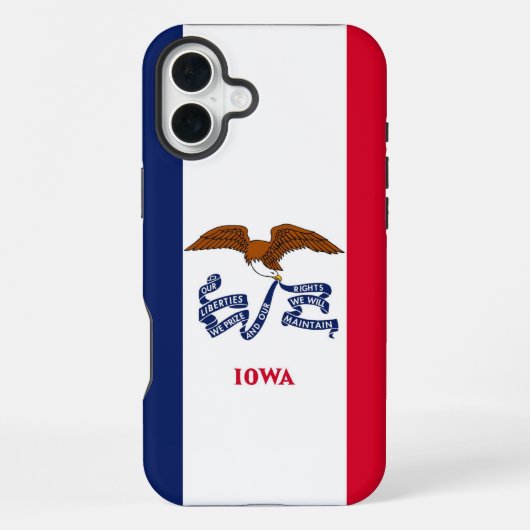 Coque iPhone 16 Plus Étui Case-Mate Apple iPhone 16 Plus drapeau de l'I (Verso)