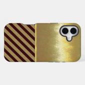 Coque iPhone 16 Plus Étui de conception iPhone or (Verso Horizontal)