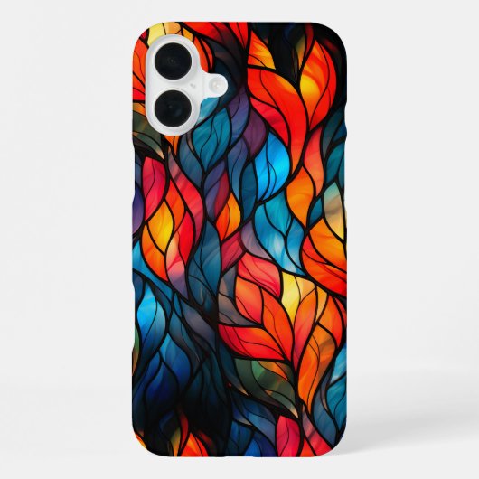 Coque iPhone 16 Plus Étui de téléphone à design artistique (Verso)