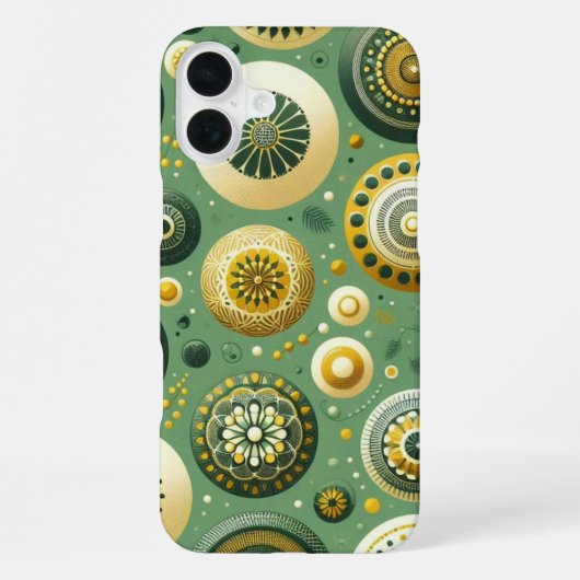 Coque iPhone 16 Plus Étui de téléphone abstrait (Verso)