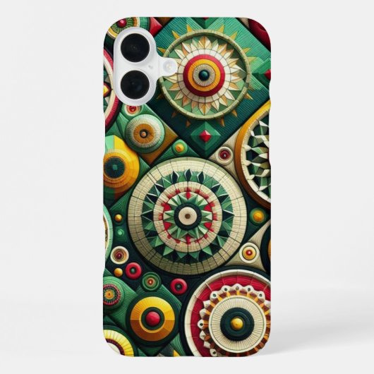Coque iPhone 16 Plus Étui de téléphone abstrait (Verso)