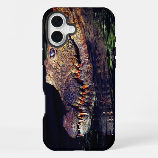 Coque iPhone 16 Plus Étui de téléphone Alligator (Verso)