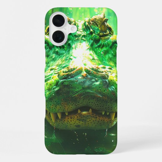 Coque iPhone 16 Plus Étui de téléphone Alligator (Verso)