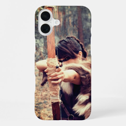 Coque iPhone 16 Plus Étui de téléphone Arc et Flèche (Verso)