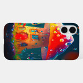 Coque iPhone 16 Plus Étui de téléphone de maison champignon (Verso Horizontal)